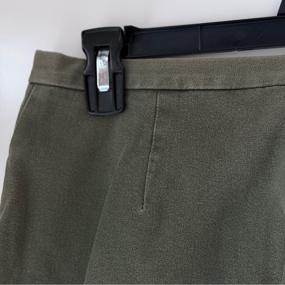 VINTAGE RALPH LAUREN | MID RISE GREEN STRETCH EQUESTRIAN STYLE TROUSER PANTS 10 - Picture 6 of 9